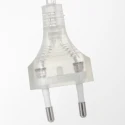 Steinhauer table lamp ANCILLA 1 flame, short, with switching function, conical E27 IP20, steel brushed dimmable