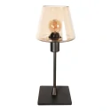 table lamp ANCILLA 1 flame, large E14 IP20, cocoa 