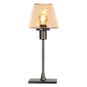Steinhauer Lampe de table ANCILLA à 1 flamme, grand E14 IP20, cacao 