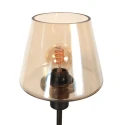 Steinhauer Lampe de table ANCILLA à 1 flamme, grand E14 IP20, cacao 