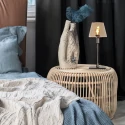 Steinhauer Lampe de table ANCILLA à 1 flamme, grand E14 IP20, cacao 
