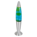 Lampe de table VOLCAN avec interrupteur, conique E14 IP20, acier brossé 