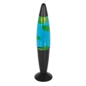 Mexlite Lampe de table VOLCAN avec interrupteur, conique E14 IP20, noir mat 