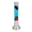 Lampe de table VOLCAN cylindrique, avec interrupteur E14 IP20, acier brossé 