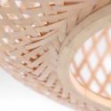 anne light & home Luminaire de plafond MAZE E27 IP20, bambou clair gradable