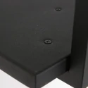 Steinhauer Luminaire à suspension TØR 6 flammes, avec tablette IP20, noir mat gradable