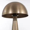 Steinhauer Lampe de table PIMPERNEL Bas, rond, avec interrupteur, avec prise de courant, conique E27 IP20, bronze 