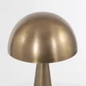 Steinhauer Lampe de table PIMPERNEL Bas, rond, avec interrupteur, avec prise de courant, conique E27 IP20, bronze 