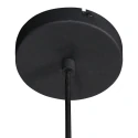 anne light & home Luminaire à suspension FLINTER à 1 flamme E27 IP20, bois gradable