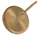Mexlite Lampadaire PLATU avec bras flexible, avec variateur tactile IP20, bronze gradable