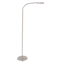 floor lamp PLATU with flex arm, with touch dimmer IP20, steel dimmable