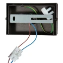 Steinhauer wall luminaire MURO 1 flame, square G9 IP20, cocoa dimmable