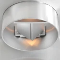 Steinhauer Luminaire mural MURO haut bas, angulaire, cylindrique, réglable G9 IP20, acier brossé gradable