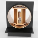 Steinhauer wall luminaire MURO up / down, square, cylindrical, adjustable G9 IP20, black matt dimmable