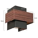 Steinhauer wall luminaire MURO G9 IP20, dimmable
