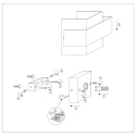 Steinhauer Luminaire mural MURO 1 voie, angulaire, direct / indirect G9 IP20, noir mat gradable