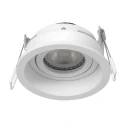 Lumière encastrée PÉLITE SPOT rond, rigide, reculer GU10 IP20, blanc mat gradable