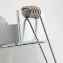Steinhauer Lumière encastrée PÉLITE SPOT rond, rigide, reculer GU10 IP20, blanc mat gradable