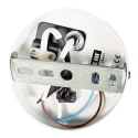 Mexlite wall luminaire UPROUND 1 flame GU10 IP20, white 