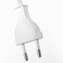 Mexlite wall luminaire UPROUND 1 flame GU10 IP20, white 