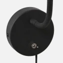 Mexlite Luminaire mural UPROUND à 1 flamme GU10 IP20, noir 