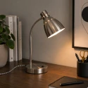 Steinhauer Lampe de table SPRING inclinable E27 IP20, acier 
