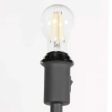 Mexlite floor lamp NOOR 1 flame E27 IP20, black dimmable