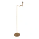 Mexlite Lampadaire BELLA à 1 flamme, sans abat-jour E27 IP20, bronze gradable