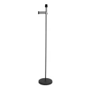 Mexlite floor lamp BELLA 1 flame E27 IP20, black dimmable