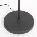 Mexlite floor lamp BELLA 1 flame E27 IP20, black dimmable
