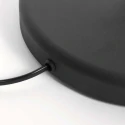 Mexlite floor lamp BELLA 1 flame E27 IP20, black dimmable