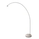 arc luminaire SOLVA 1 flame, without shade E27 IP20, steel dimmable