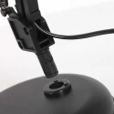 Mexlite table lamp STUDY tiltable E27 IP20, black