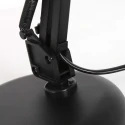 Mexlite table lamp STUDY tiltable E27 IP20, black