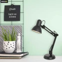 Mexlite table lamp STUDY tiltable E27 IP20, black
