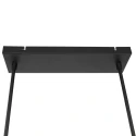 Steinhauer Luminaire à suspension STANG 3 flammes E27 IP20, gris, noir  gradable