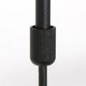 Steinhauer pendant luminaire STANG 3 flames E27 IP20, black, white dimmable