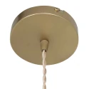 Mexlite Luminaire à suspension GRAZIOGLASS ?18cm E27 IP20, laiton