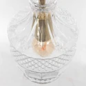 Mexlite Luminaire à suspension GRAZIOGLASS ?12,5cm E27 IP20, laiton
