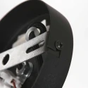 Steinhauer Luminaire à suspension BOLLIQUE rond E27 IP20, ambre, laiton, noir  gradable