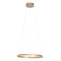 Steinhauer pendant luminaire RINGLUX LED IP20, gold dimmable