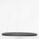 Steinhauer Luminaire à suspension RINGLUX LED IP20, noir  gradable
