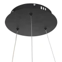 Steinhauer Luminaire à suspension RINGLUX LED IP20, noir  gradable