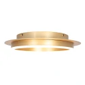 ceiling luminaire RINGLUX 1 flame IP20, gold dimmable