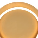 Steinhauer ceiling luminaire RINGLUX 1 flame IP20, gold dimmable