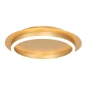 Steinhauer ceiling luminaire RINGLUX 1 flame IP20, gold dimmable