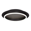 Steinhauer Luminaire de plafond RINGLUX à 1 flamme IP20, noir gradable