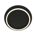 Steinhauer Luminaire de plafond RINGLUX à 1 flamme IP20, noir gradable