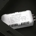 Steinhauer Luminaire de plafond RINGLUX à 1 flamme IP20, noir gradable