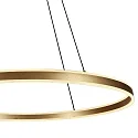 Steinhauer Luminaire à suspension RINGLUX haut bas IP20, or gradable